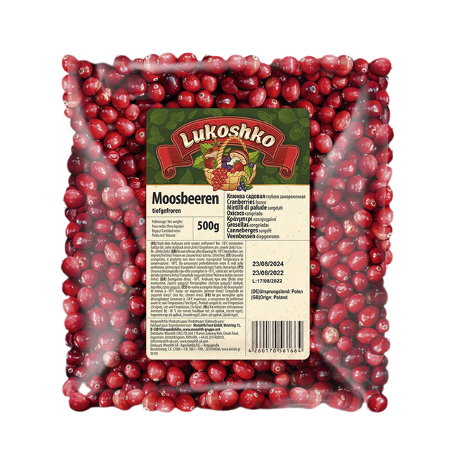 Cranberries "Klükwa", 500 g