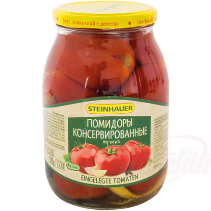 Canned tomatoes without vinegar, 1000ml