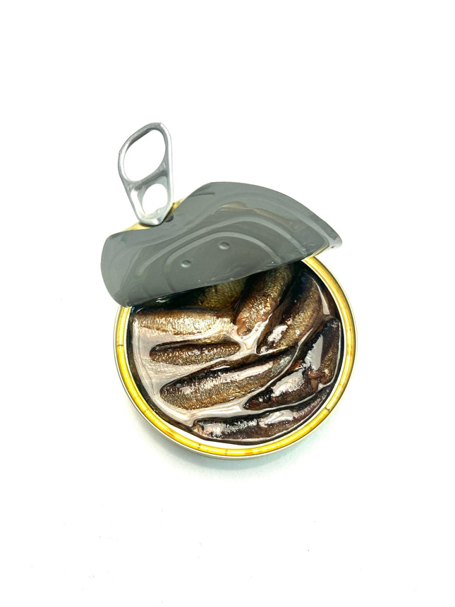 Smoked sprats in vegetable oil, 160g.