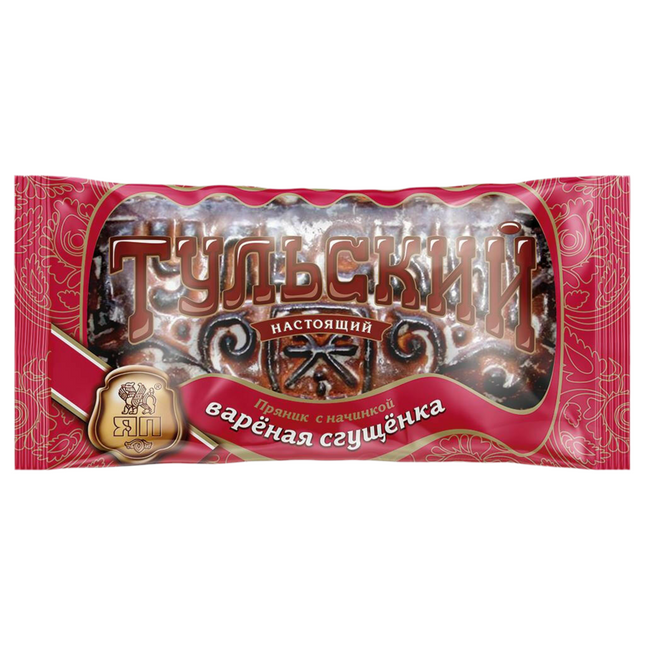 Pain d'épices de Tula avec une garniture de lait concentré bouilli