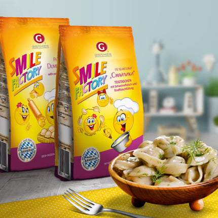 Dumplings with pork and beef, 500 g