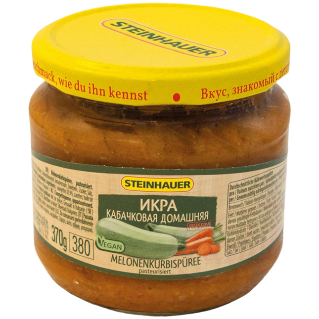 Salad, Marrow Paste "Ikra Kabachkovaya Domashnaya", 380g.