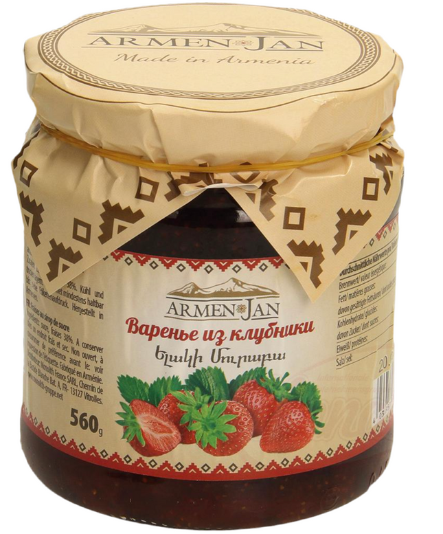 Клубника в сахарном сиропе по-армянски, 560 г