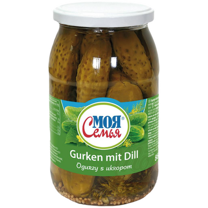 "MOJA SEMJA" Pickled cucumbers with dill