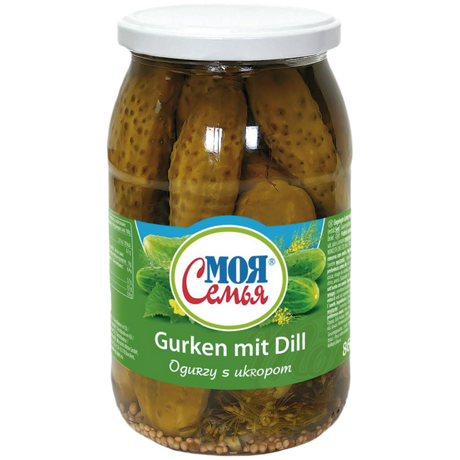"MOJA SEMJA" Pickled cucumbers with dill