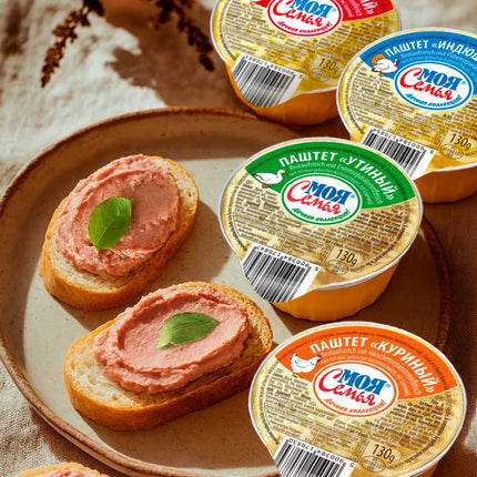 Spread with goose meat, 130 g