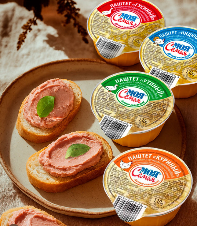 Spread with goose meat, 130 g