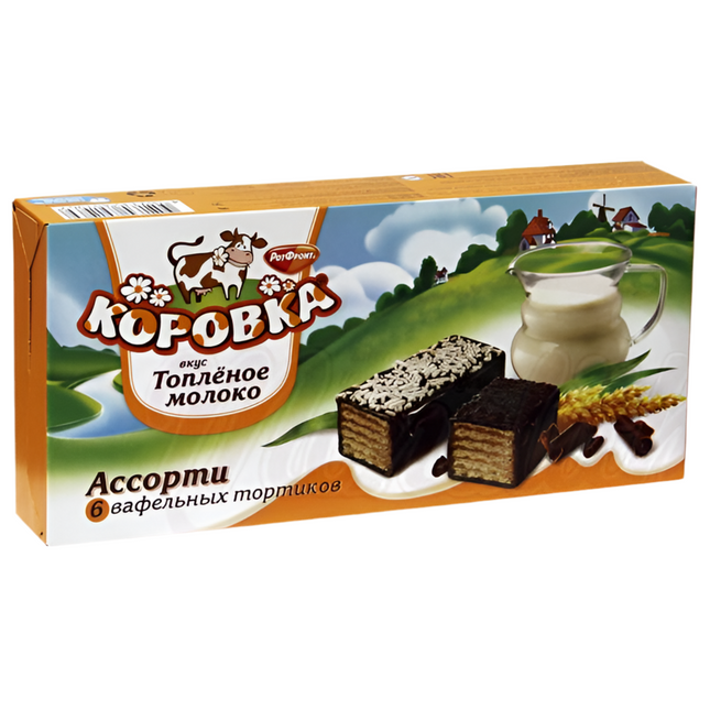 Waffle cakes "KOROVKA", 180g