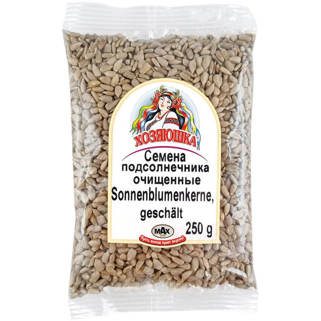 Sunflower seeds, peeled, 250 g