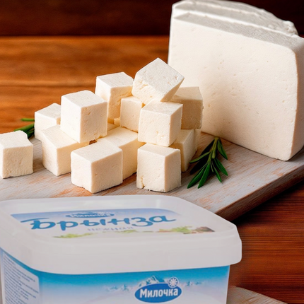 White cheese "Brinsa neschnaja" 40%, 480 g