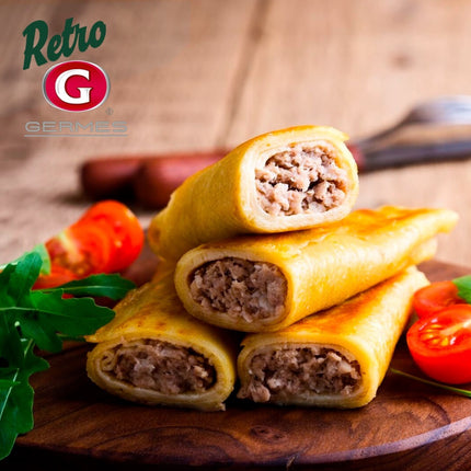 Pancakes with meat filling, 500 g.