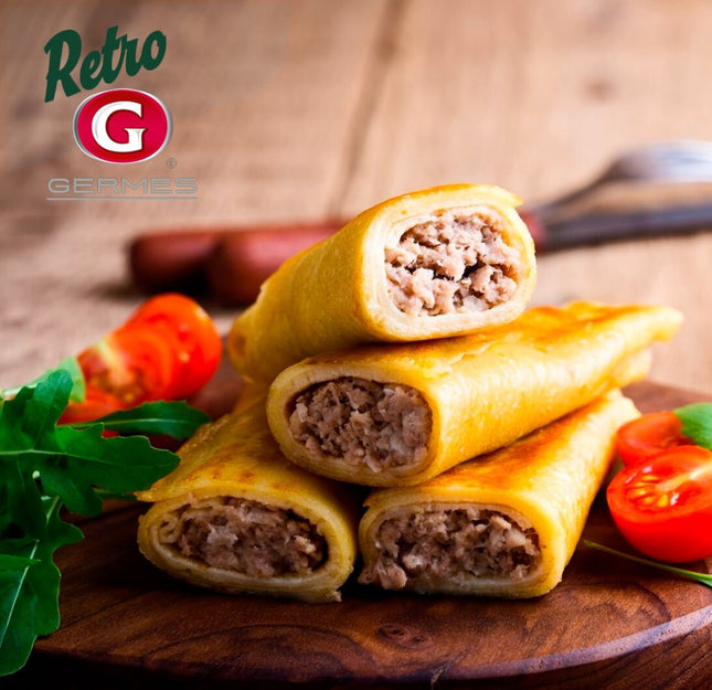 Pancakes with meat filling, 500 g.