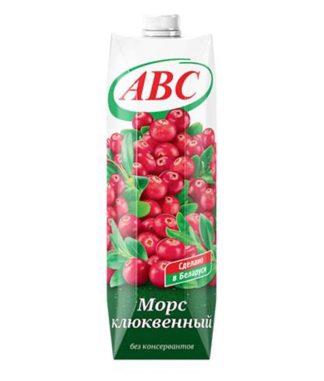 Cranberry juice, 1L