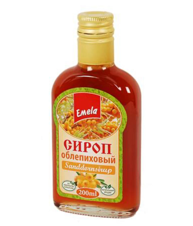 "Buckthorn syrup" natural, 200ml