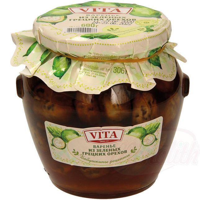 Green walnut jam, 680g