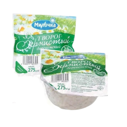 Cream cheese "Tworog derevenskij" "2.5% fat, 275 g