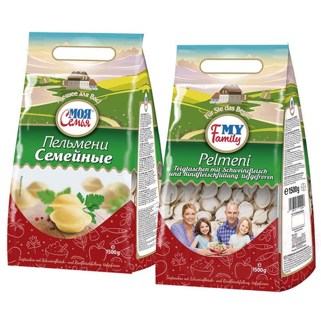 <tc>Пельмени "Семейные", 1,5 кг</tc>