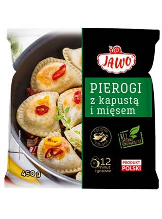 Dumplings with sauerkraut and meat, 450g