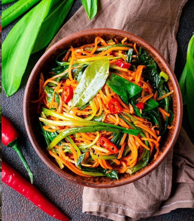 Ail des ours mariné