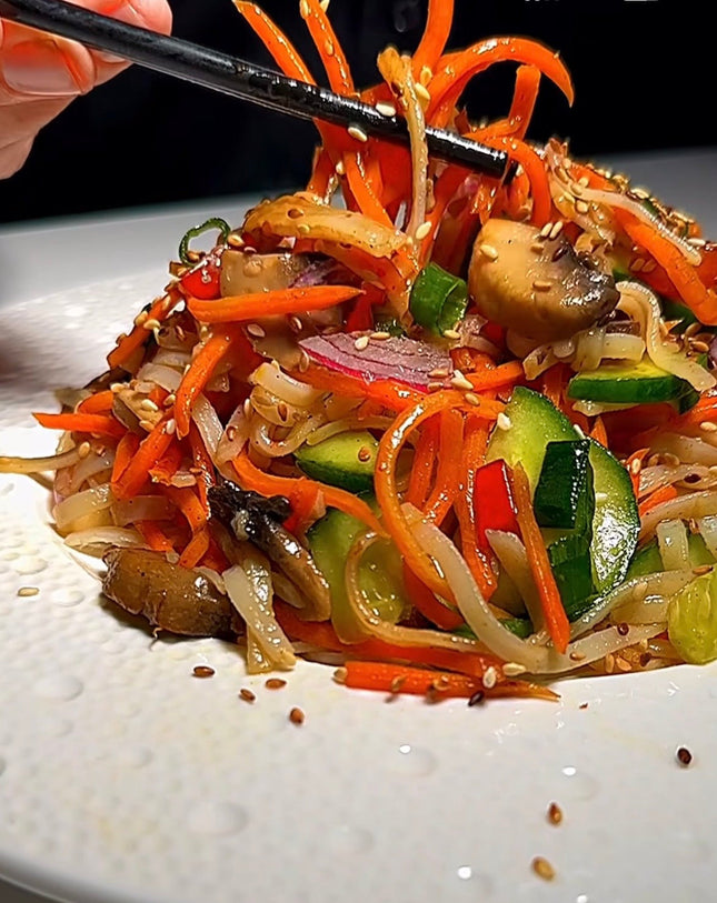 Korean carrots with mushrooms, 350 g