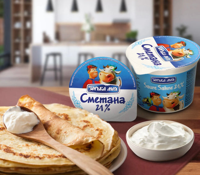 Sour Cream 21%, 250 g