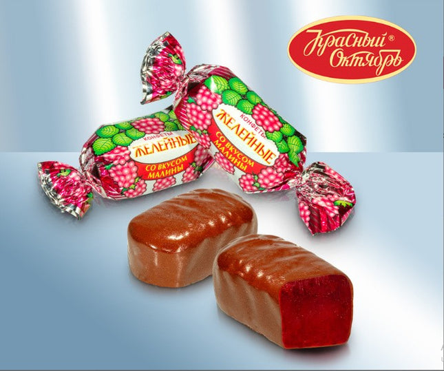Raspberry Jelly Candies in Chocolate, 300 g.