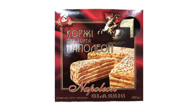 Couches de gâteau Napoléon, 400g