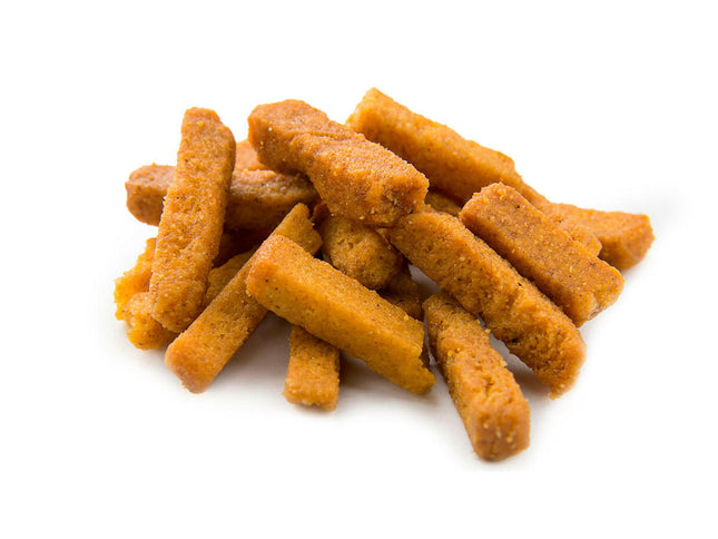 Fried wheat crackers with horseradish flavor, 80g.
