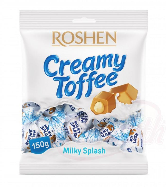 Конфеты Milky Splash Toffee с молочной начинкой, 150 г