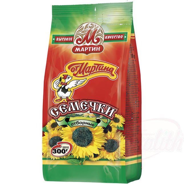 Roasted black sunflower seeds "Ot Martina", 300g