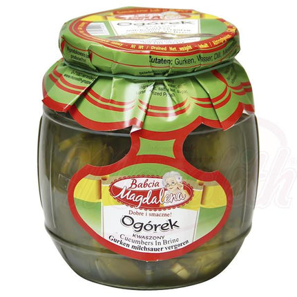 Pickled cucumbers, 640g