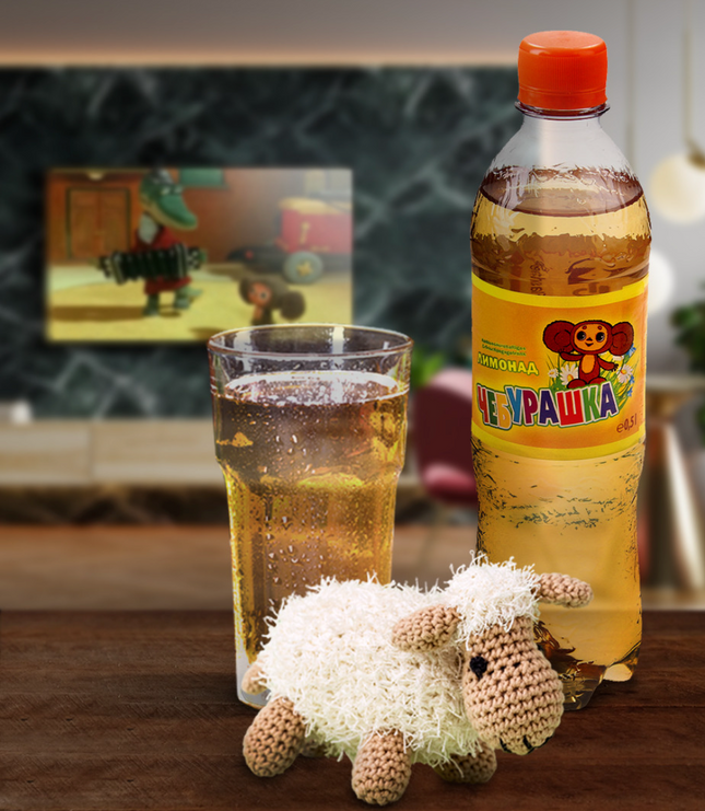 Limonad Cheburashka, 0,5 L