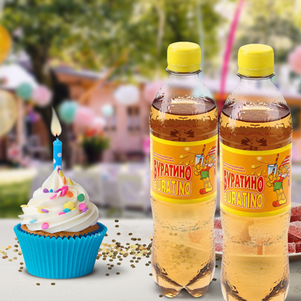 Limonad Buratino, 0,5 L