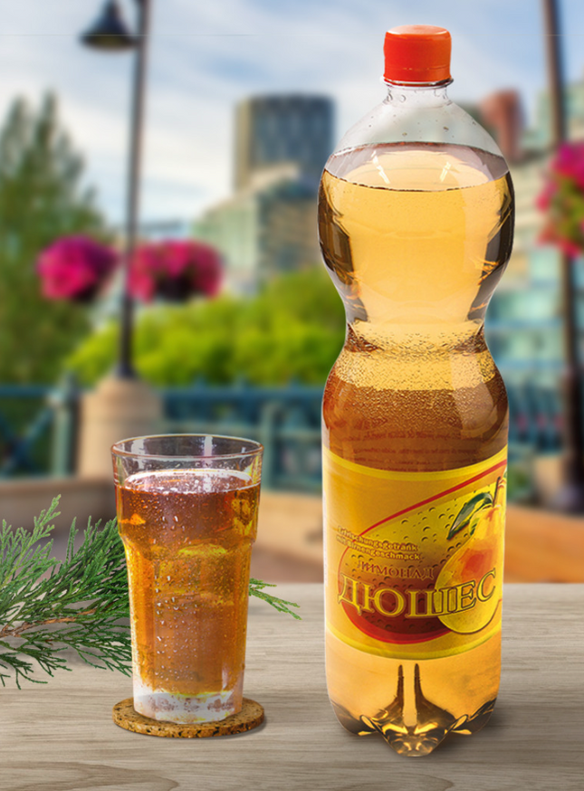 Dyushes Pear Lemonade, 1,5 L