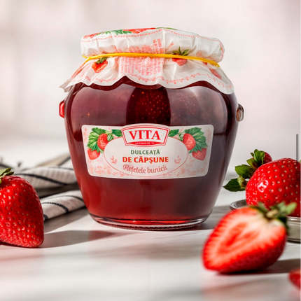Strawberry jam "Vita", 680 g
