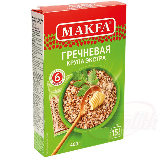 Buckwheat, in cooking bags, 400 g.