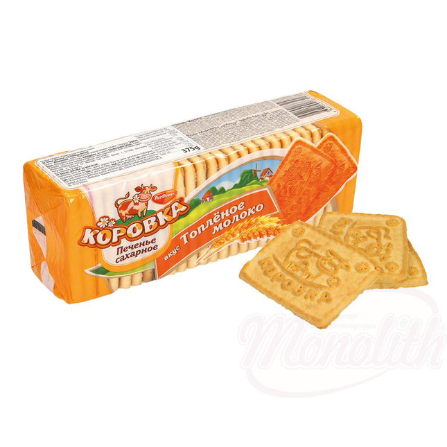 Sugar cookies "Korovka" flavor Baked milk, 375g