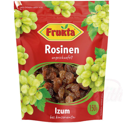 Raisins, unsulphured, without preservatives, 150g