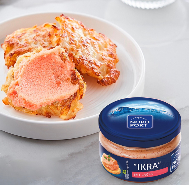 Savory Spread with Roe and Salmon, 165 g