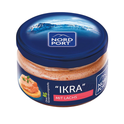 Savory Spread with Roe and Salmon, 165 g