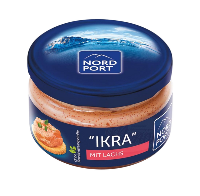 Savory Spread with Roe and Salmon, 165 g