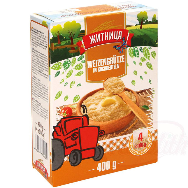 Wheat groats in cooking bag 4 х 100 g