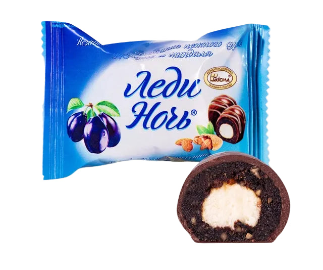 “Lady Night” Prune-Filled Chocolates, 300 g