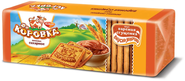 Biscuits "Korovka" au goût de lait concentré sucré, 375g