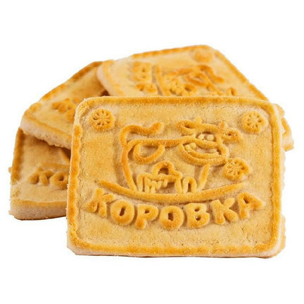 Sugar cookies "Korovka" flavor Baked milk, 375g.