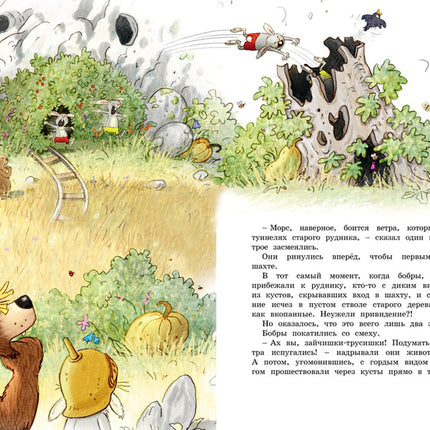 Book, funny tales of a magical forest, 152 pages.