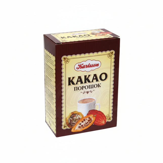 Какао-порошок с пониженным содержанием жира, 80 г