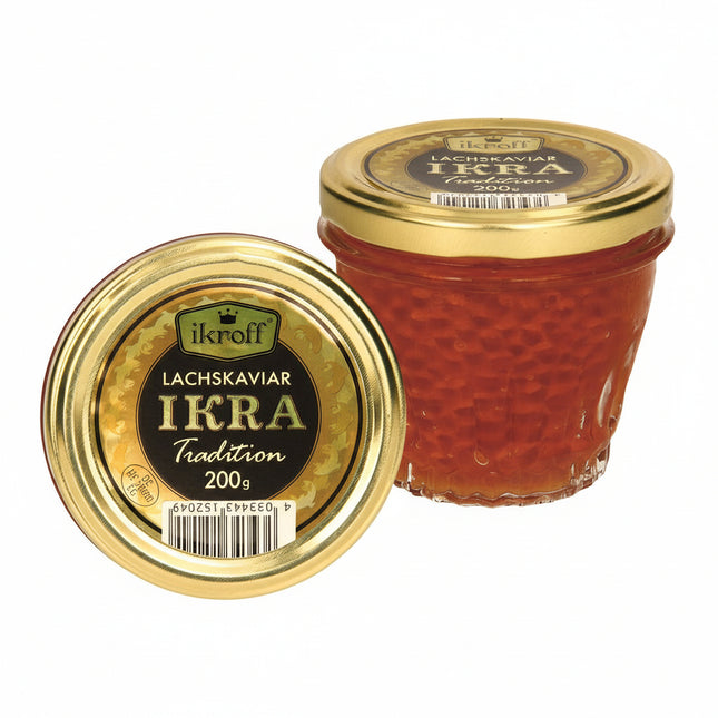 IKROFF Salmon Caviar “Ikra Tradition”, 200g