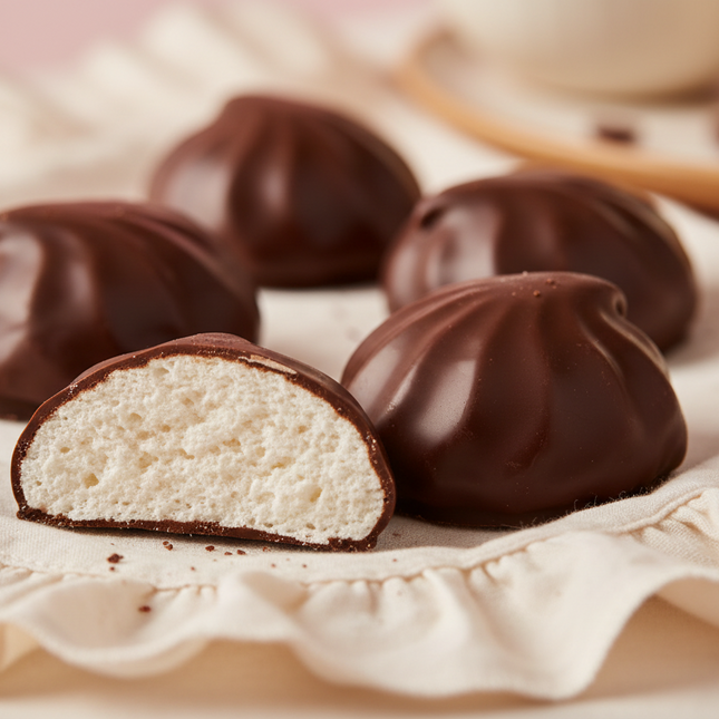 Creamy Marshmallow in Cocoa Glaze, 450 g