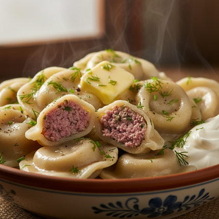 Handmade Pork Dumplings, 1 kg